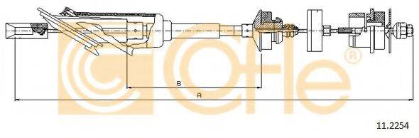 Трос, управление сцеплением