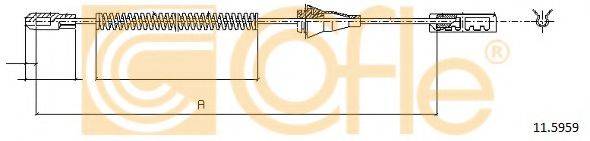 Трос, стояночная тормозная система