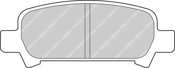 Комплект тормозных колодок, дисковый тормоз