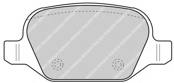 Комплект тормозных колодок, дисковый тормоз