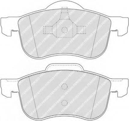 Комплект тормозных колодок, дисковый тормоз