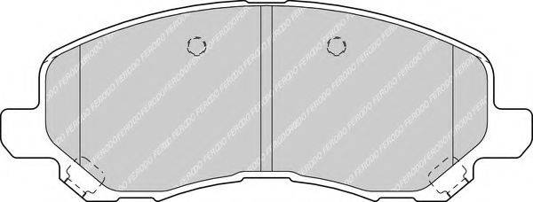 Комплект тормозных колодок, дисковый тормоз