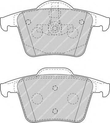 Комплект тормозных колодок, дисковый тормоз