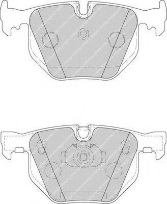 Комплект тормозных колодок, дисковый тормоз