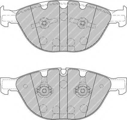 Комплект тормозных колодок, дисковый тормоз