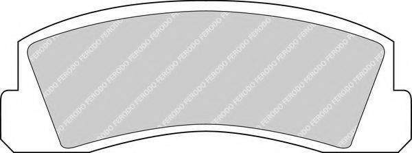 Комплект тормозных колодок, дисковый тормоз