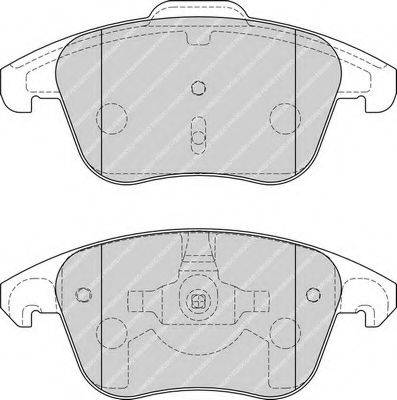 Комплект тормозных колодок, дисковый тормоз
