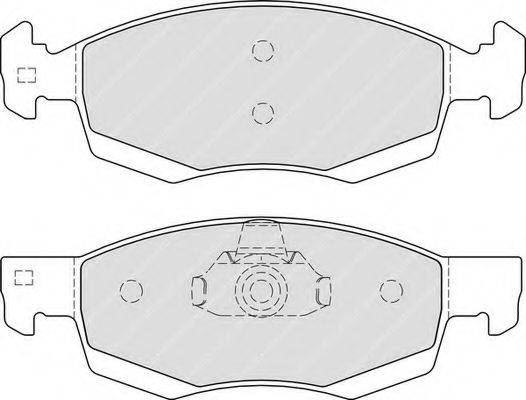 Комплект тормозных колодок, дисковый тормоз