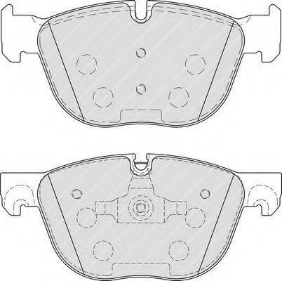 Комплект тормозных колодок, дисковый тормоз