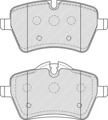 Комплект тормозных колодок, дисковый тормоз