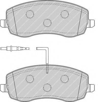 Комплект тормозных колодок, дисковый тормоз