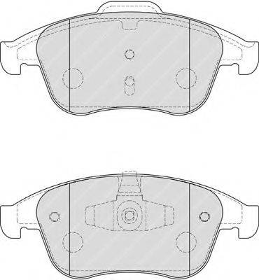 Комплект тормозных колодок, дисковый тормоз