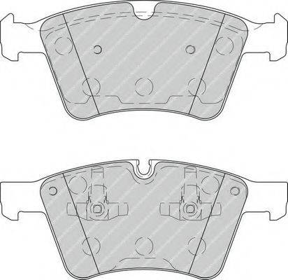 Комплект тормозных колодок, дисковый тормоз