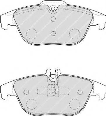 Комплект тормозных колодок, дисковый тормоз