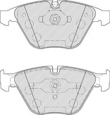 Комплект тормозных колодок, дисковый тормоз