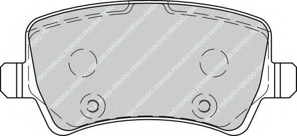 Комплект тормозных колодок, дисковый тормоз