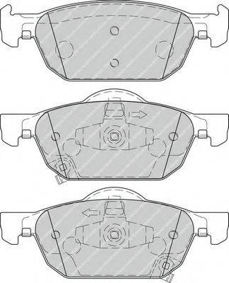 Комплект тормозных колодок, дисковый тормоз