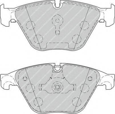 Комплект тормозных колодок, дисковый тормоз