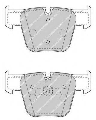 Комплект тормозных колодок, дисковый тормоз