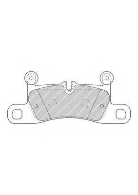 Комплект тормозных колодок, дисковый тормоз