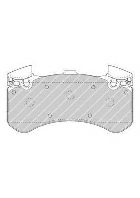 Комплект тормозных колодок, дисковый тормоз