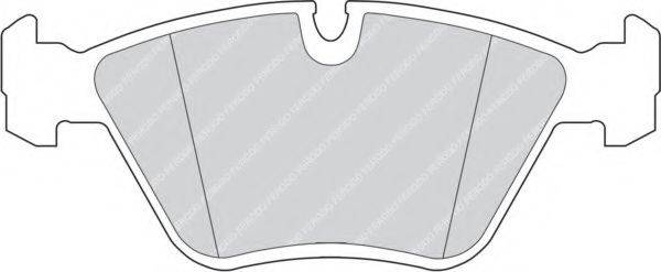 Комплект тормозных колодок, дисковый тормоз