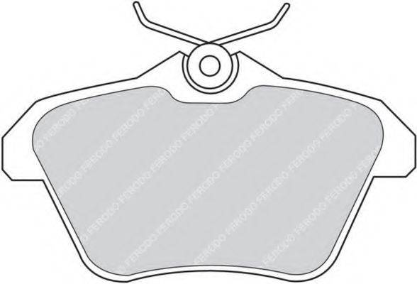 Комплект тормозных колодок, дисковый тормоз