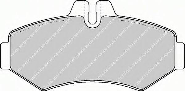 Комплект тормозных колодок, дисковый тормоз