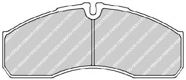 Комплект тормозных колодок, дисковый тормоз
