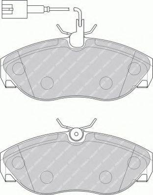 Комплект тормозных колодок, дисковый тормоз