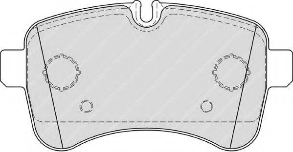 Комплект тормозных колодок, дисковый тормоз