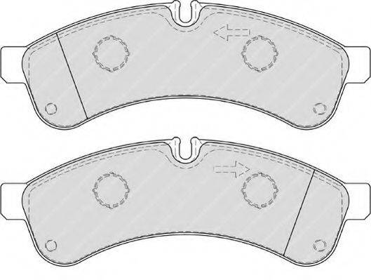 Комплект тормозных колодок, дисковый тормоз