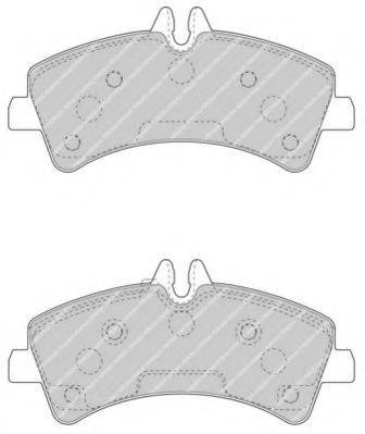 Комплект тормозных колодок, дисковый тормоз