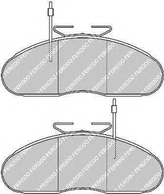 Комплект тормозных колодок, дисковый тормоз