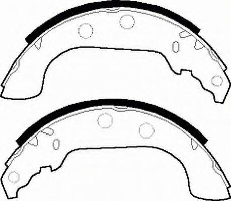 Комплект тормозных колодок