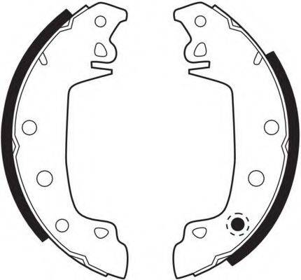Комплект тормозных колодок