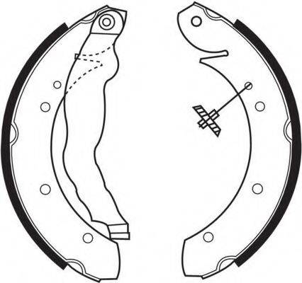 Комплект тормозных колодок