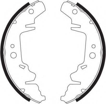 Комплект тормозных колодок