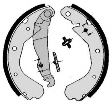 Комплект тормозных колодок