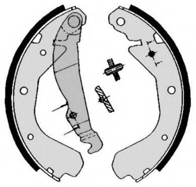 Комплект тормозных колодок