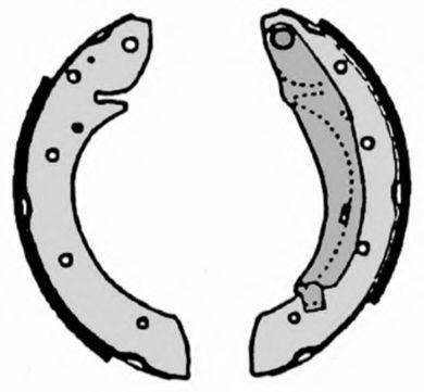 Комплект тормозных колодок