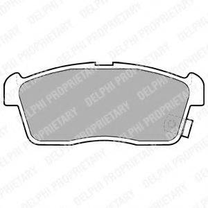 Комплект тормозных колодок, дисковый тормоз