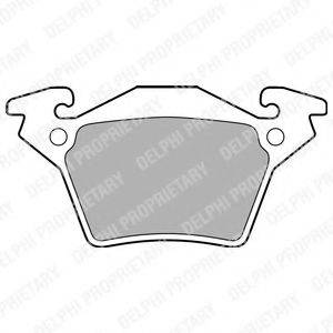 Комплект тормозных колодок, дисковый тормоз