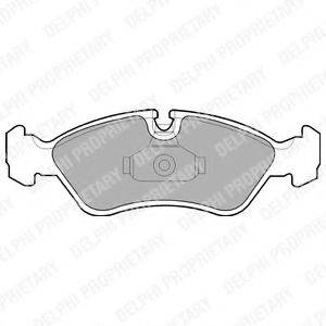 Комплект тормозных колодок, дисковый тормоз