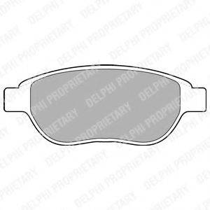 Комплект тормозных колодок, дисковый тормоз