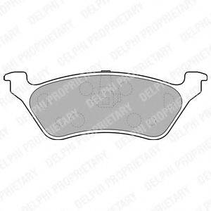 Комплект тормозных колодок, дисковый тормоз