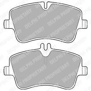 Комплект тормозных колодок, дисковый тормоз