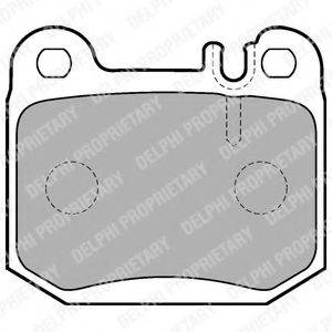 Комплект тормозных колодок, дисковый тормоз