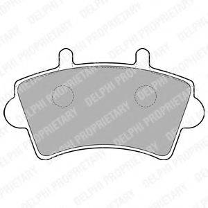 Комплект тормозных колодок, дисковый тормоз