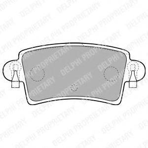 Комплект тормозных колодок, дисковый тормоз